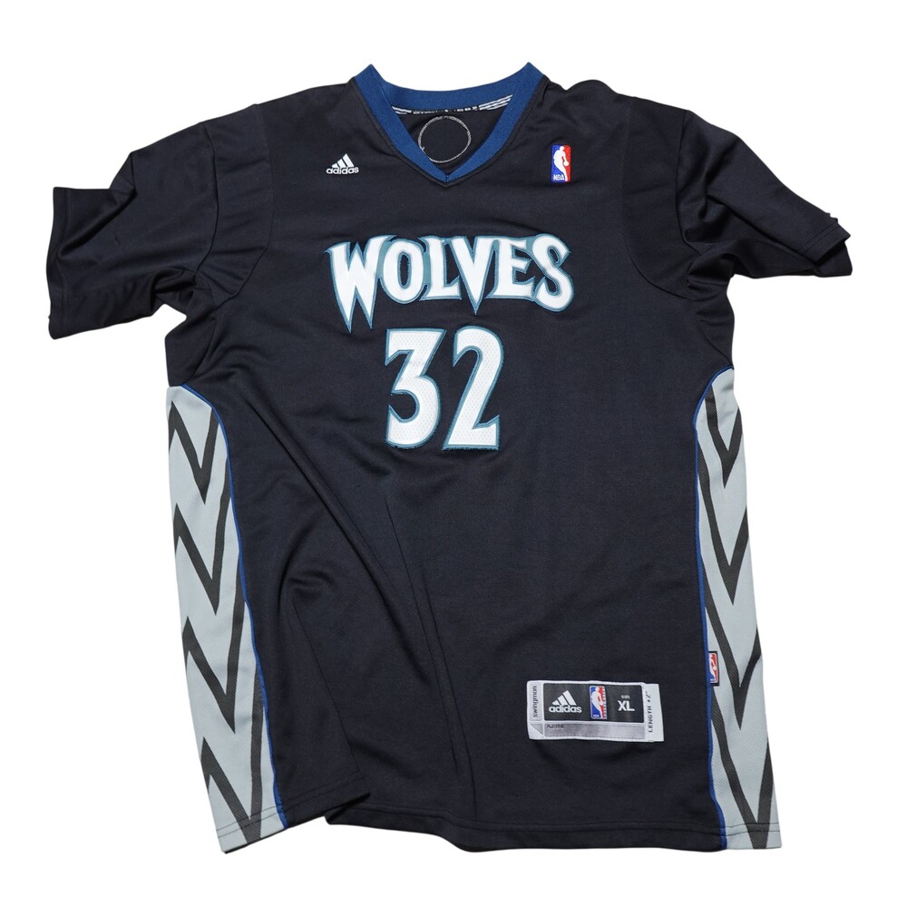 Minnesota Timberwolves Jersey Mens XL NBA Basketball Towns 32 Adidas Swingman